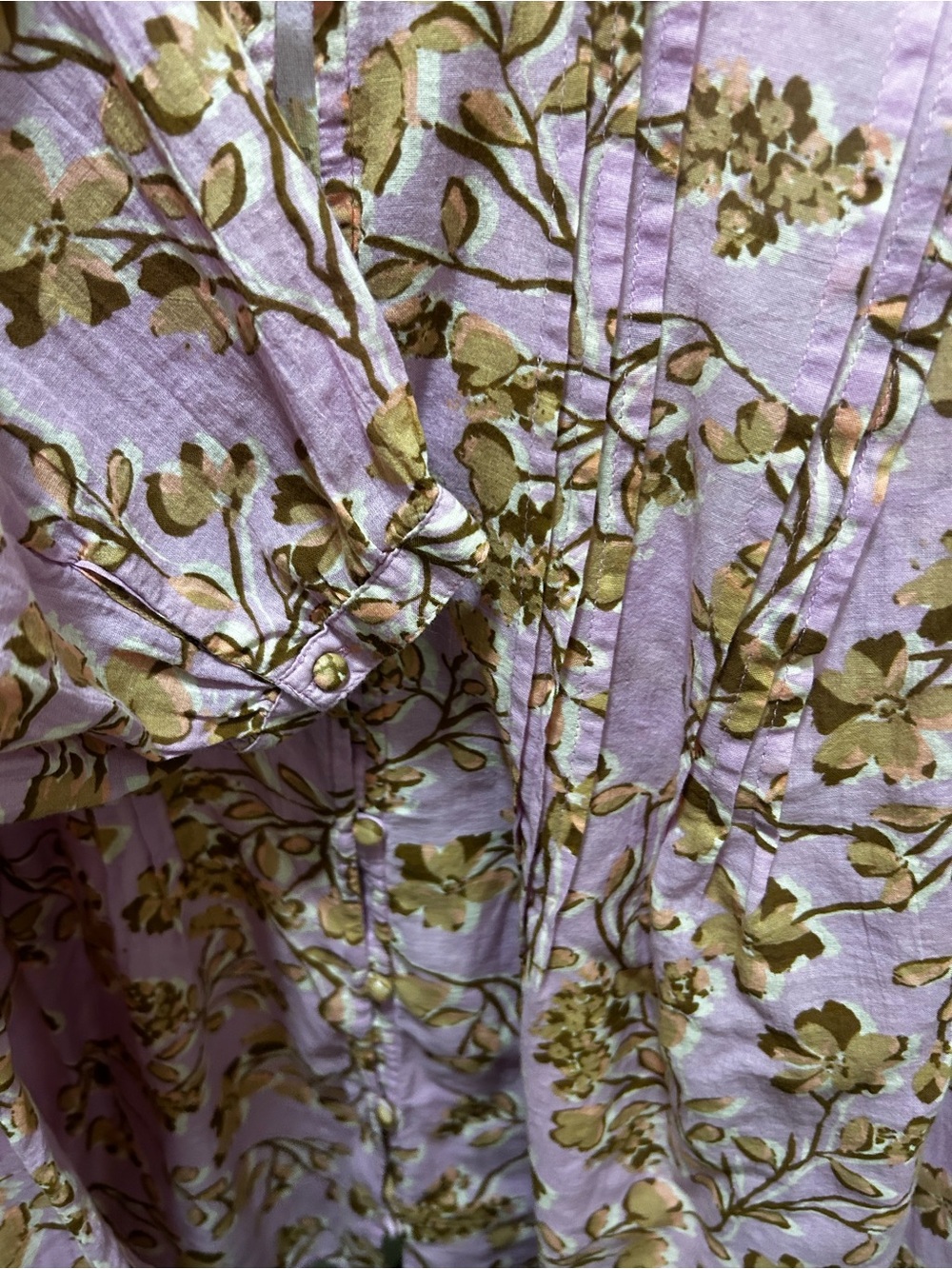 J. Jill Pink Floral Blouse - Picture 3 of 11